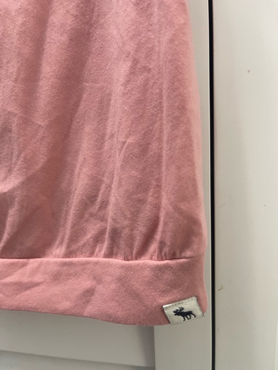 Abercrombie and Fitch Girls Soft Pink Button-Front Top - Picture 5 of 5